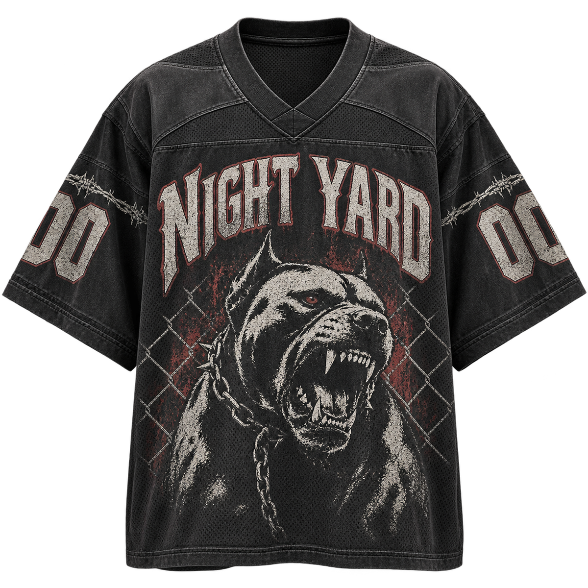 Yard Dog Football Graphic Tee by Night Yard on transparent background