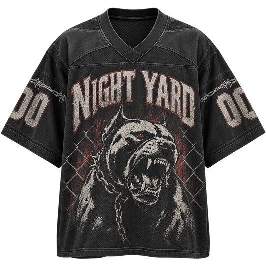 Yard Dog Football Graphic Tee by Night Yard on transparent background