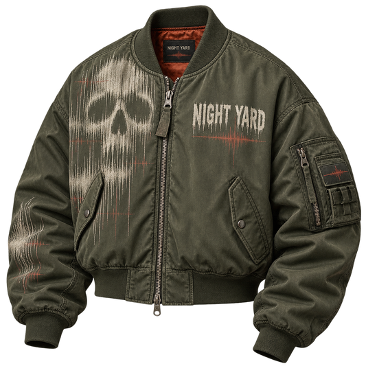 Dead Frequency Utility Bomber by Night Yard on transparent background