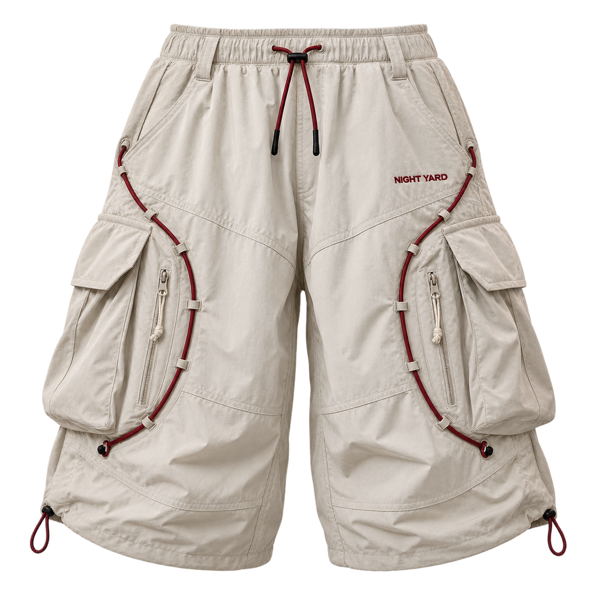 Orbit Cord Parachute Cargo Short by Night Yard on transparent background