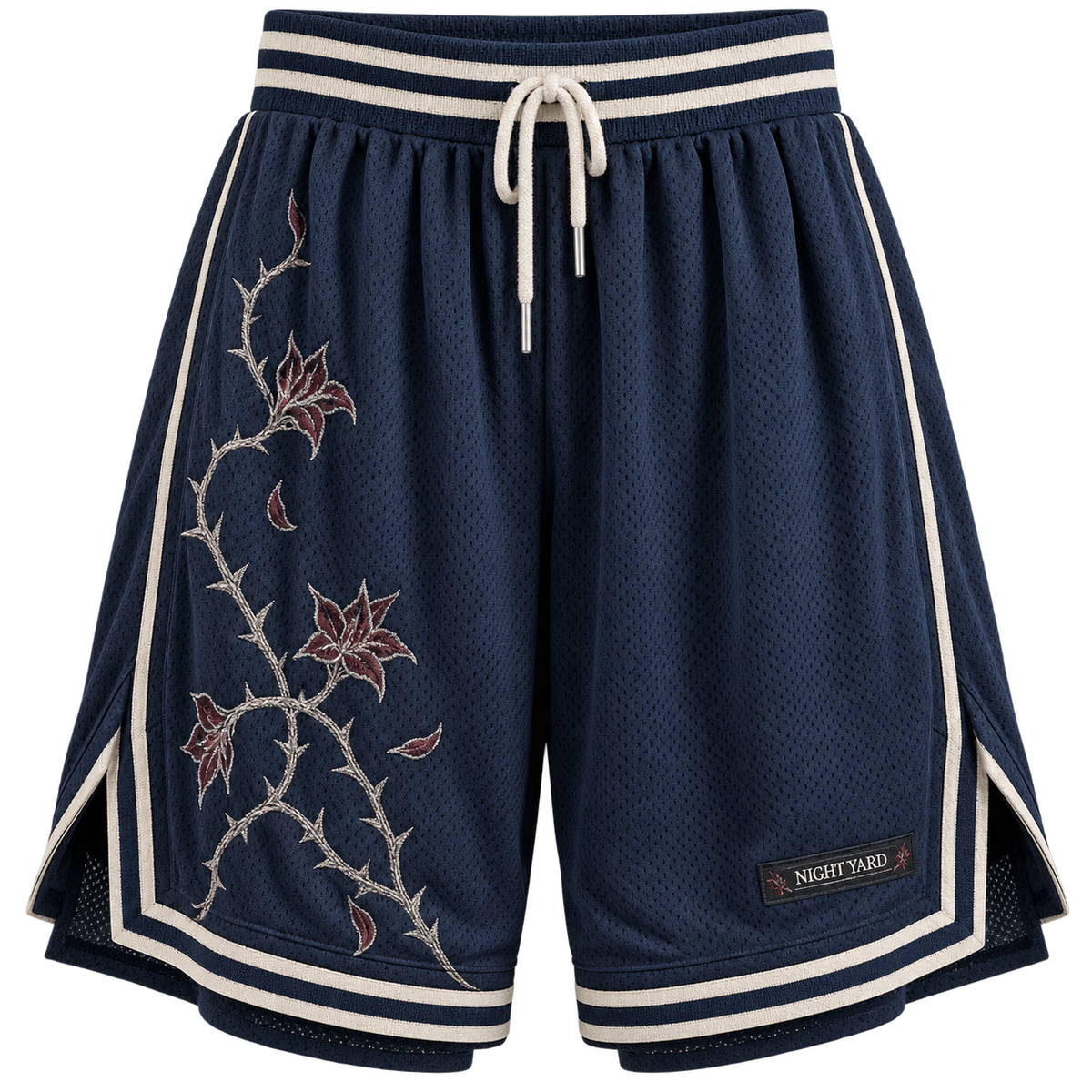 Night Bloom Mesh Basketball Short by Night Yard on transparent background