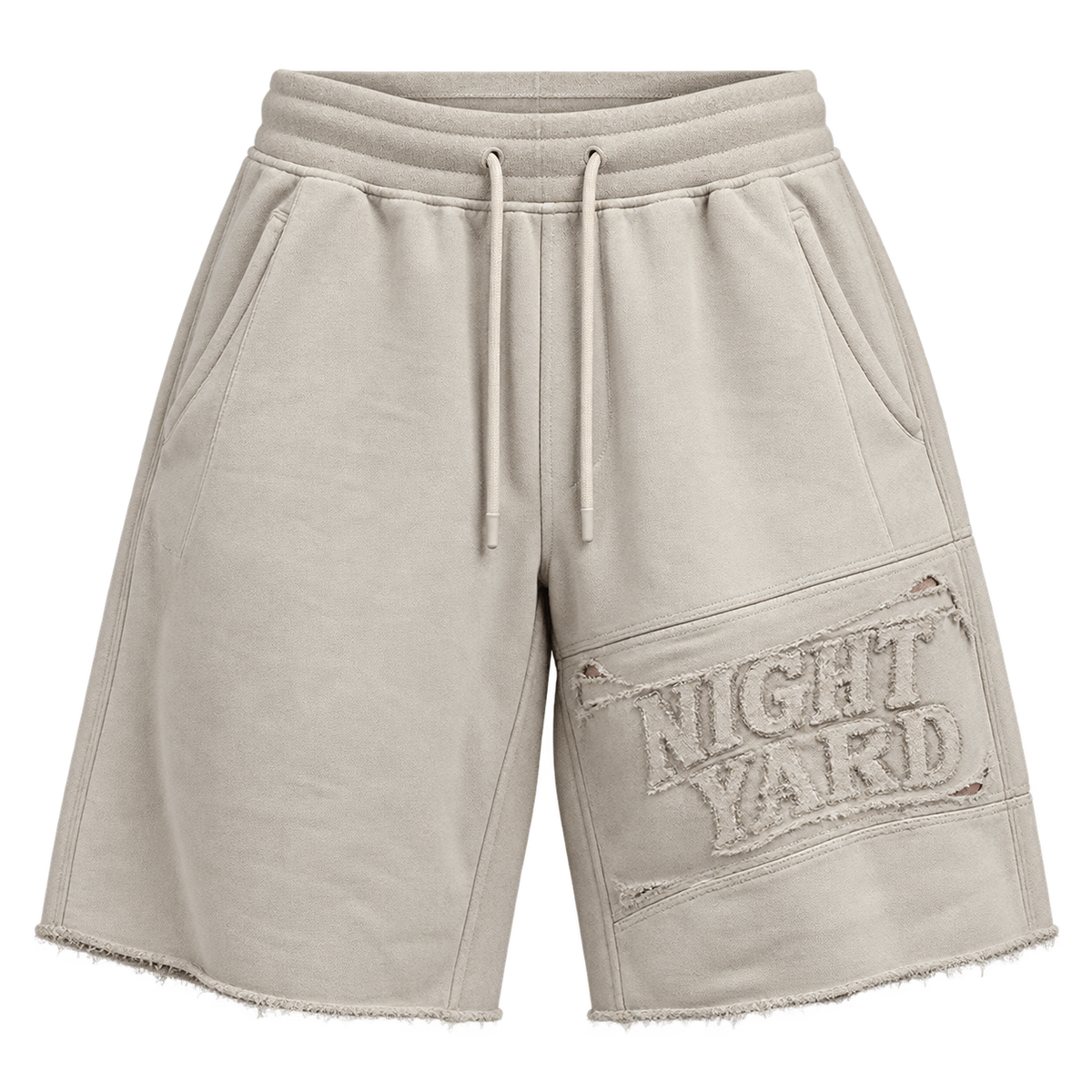 Static Knee Heavyweight Sweat Short by Night Yard on transparent background